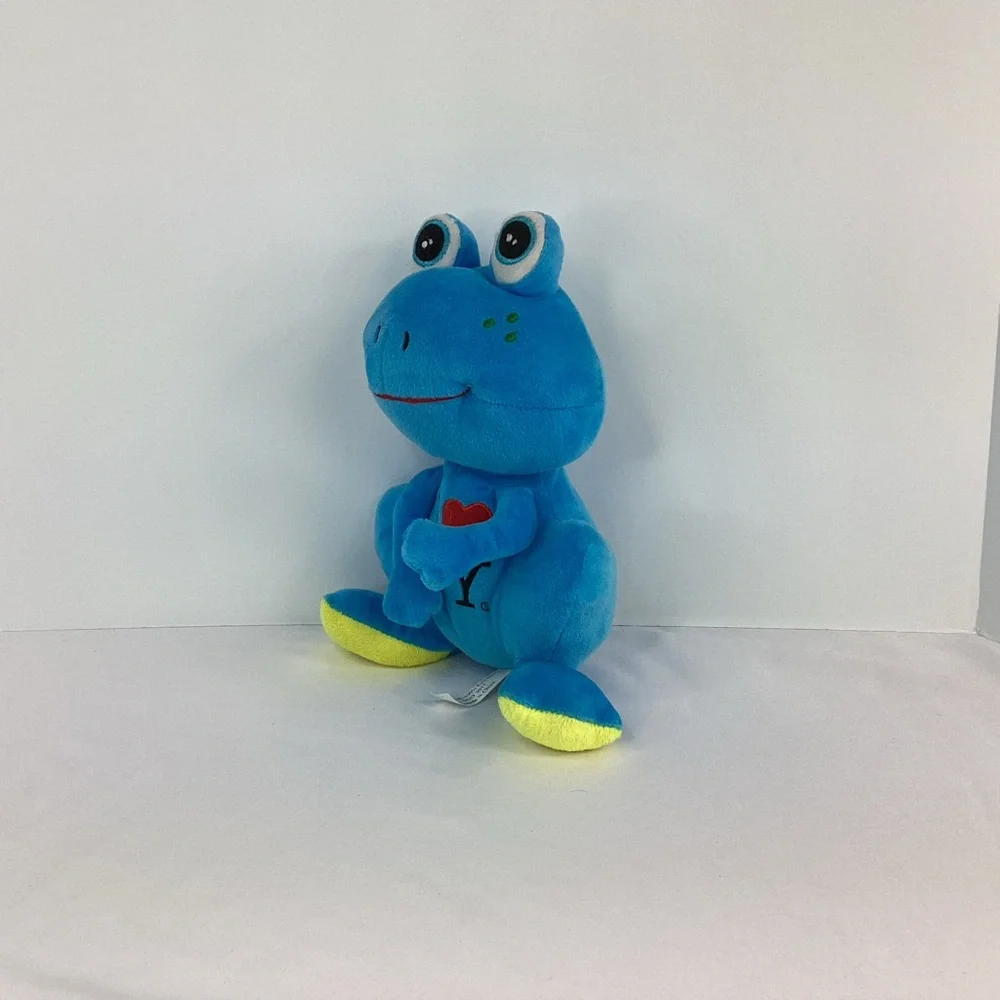 I ❤️ Love New York Blue Frog Plush New York State Department Of Economics Small - Picture 2 of 9